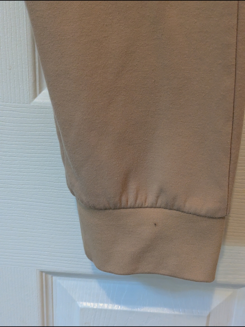 Nike Tan Jogger Sweatpants with White Accents - Picture 5 of 12